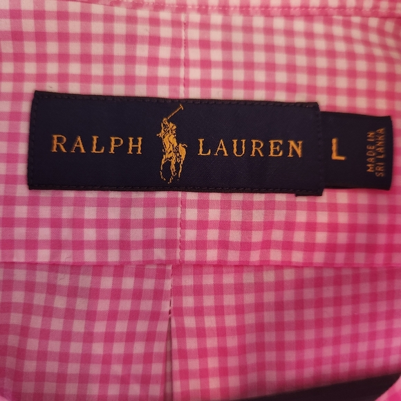 Polo Ralph Lauren Classic Fit Button-Up Shirt Sz L - Picture 4 of 9